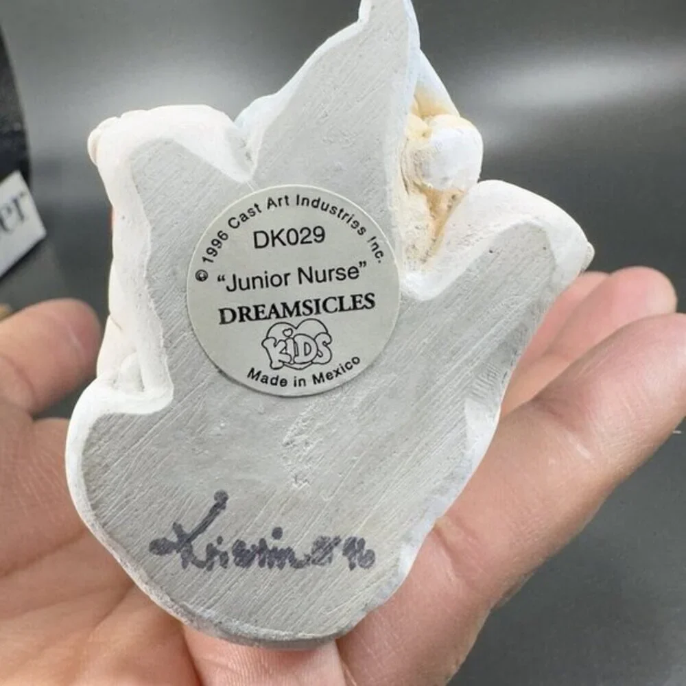 1996 Cast Art‎ Industries Dreamsicles Signed Kristin Figurine Junior Nurse VTG